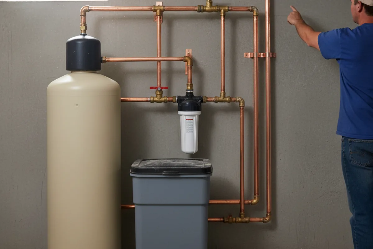 Whole-house water treatment system installed in Harleyville